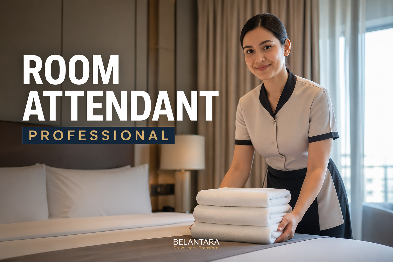 Room Attendant Professional Mastery: From Basic to Hotel Standard